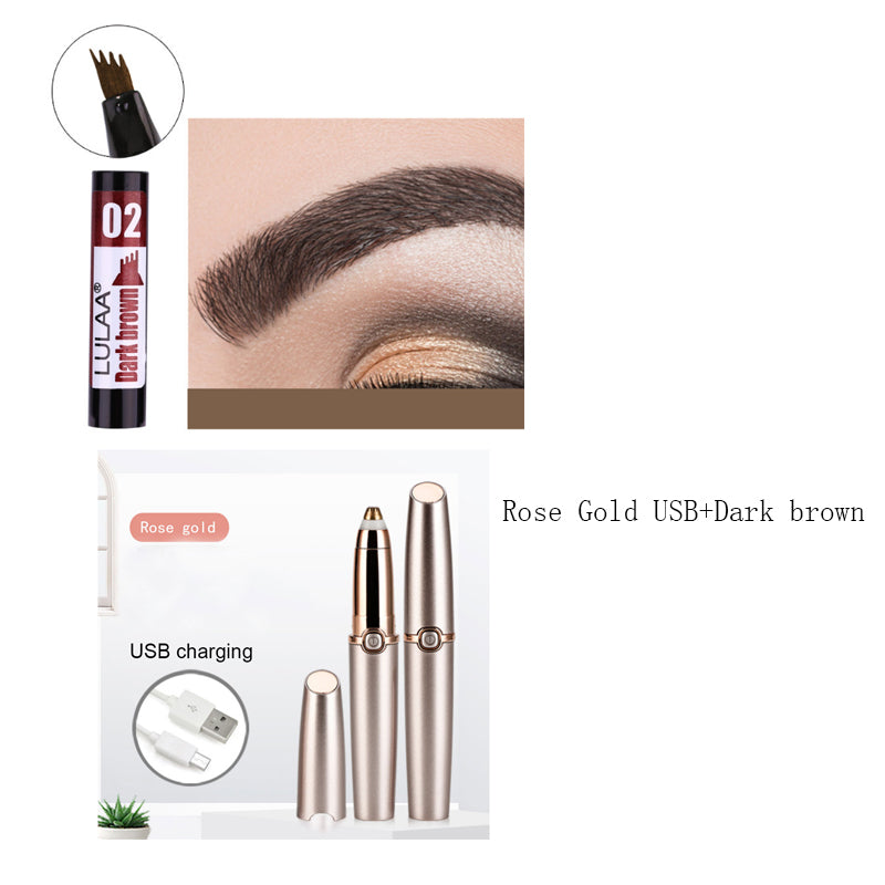 Recortador de Cejas Eléctrico y Removedor Automático de Vello