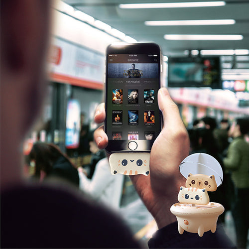 Banco de Energía Portátil de Dibujos Animados con Carga Rápida