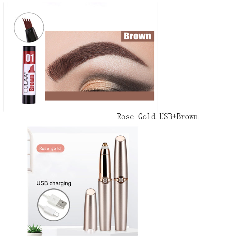 Recortador de Cejas Eléctrico y Removedor Automático de Vello