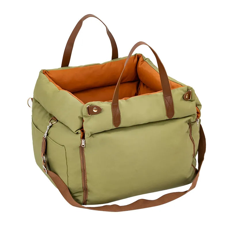 Silla de Seguridad Portátil para Mascotas en Coche